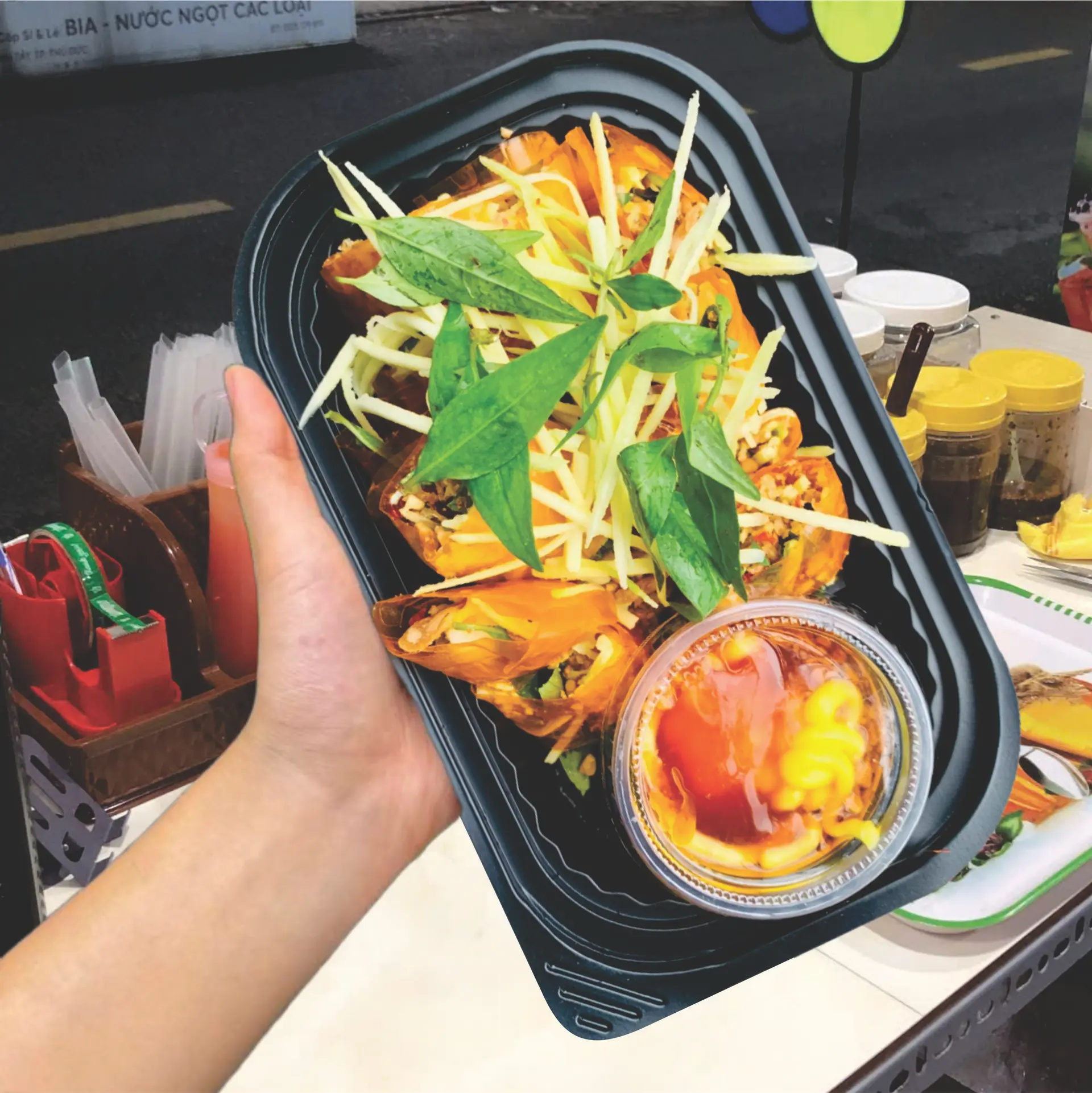 Hình ảnh BÁNH TRÁNG CUỘN BƠ
