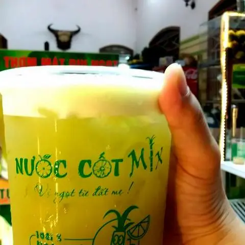 Hình ảnh Nước mía mix đậu xanh - cốt dừa