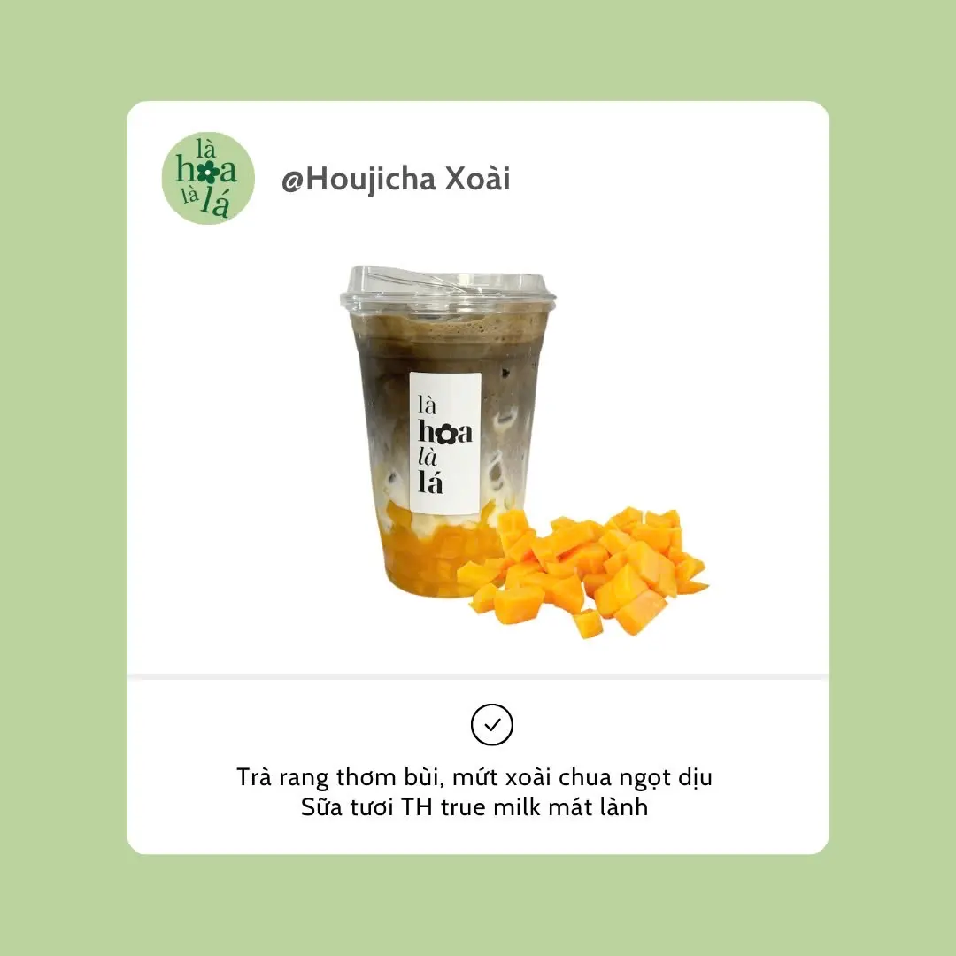 Hình ảnh Houjicha Xoài