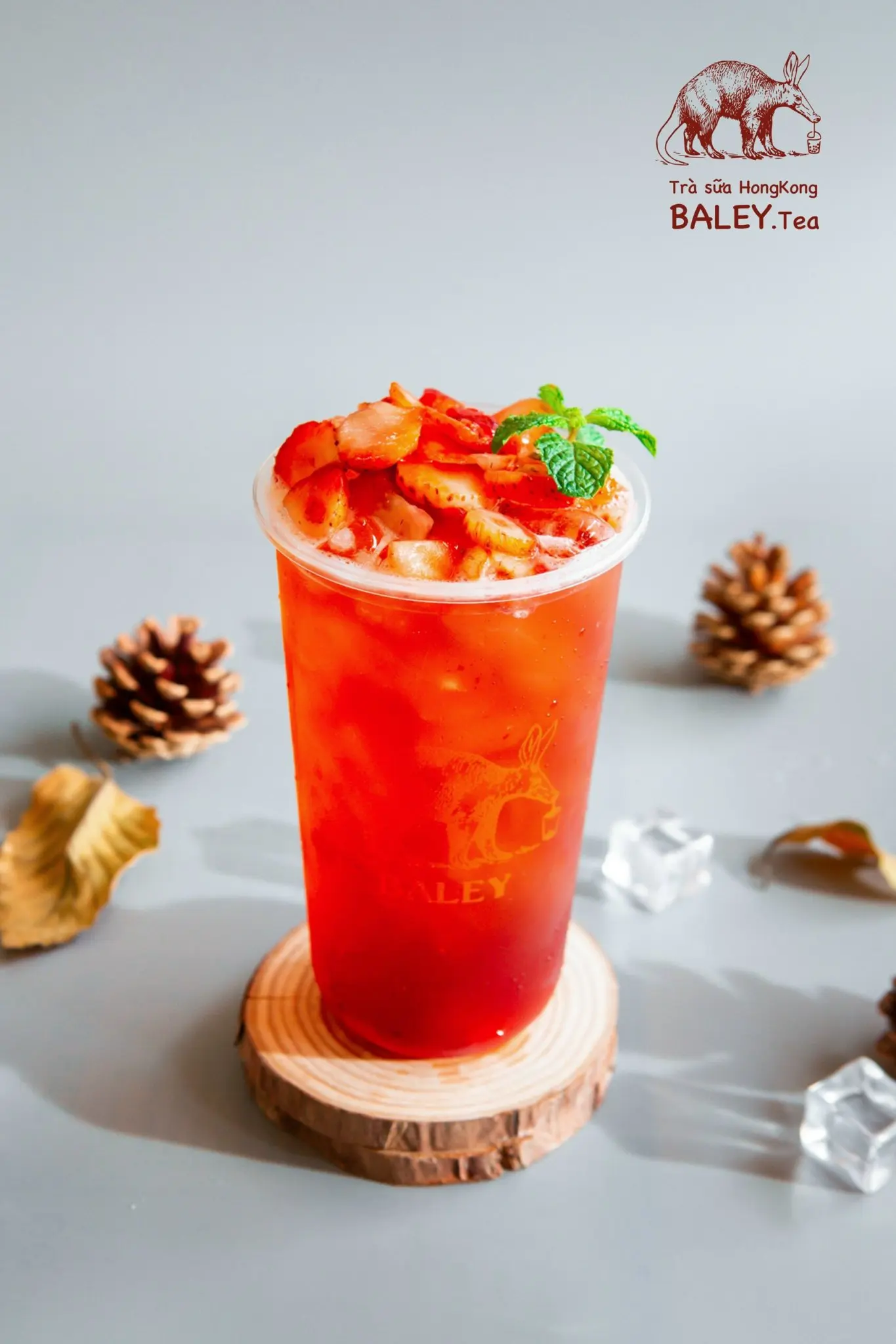 Hình ảnh Trà Dâu Tươi (L) Tặng Thạch