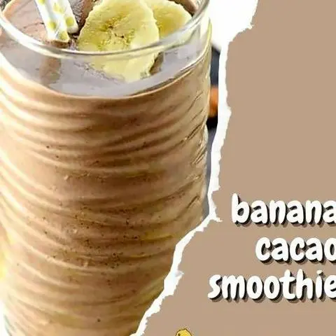 Hình ảnh Sinh tố chuối - cacao - 500ml