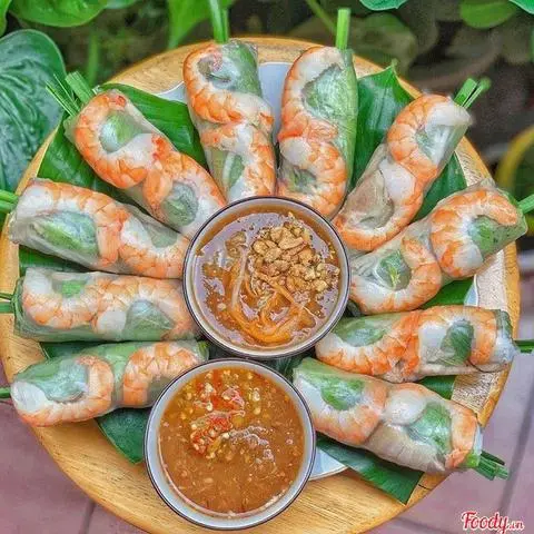 Hình ảnh Gỏi cuốn tôm tươi