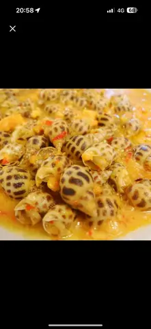 Hình ảnh Ốc Hương sốt trứng muối bắp