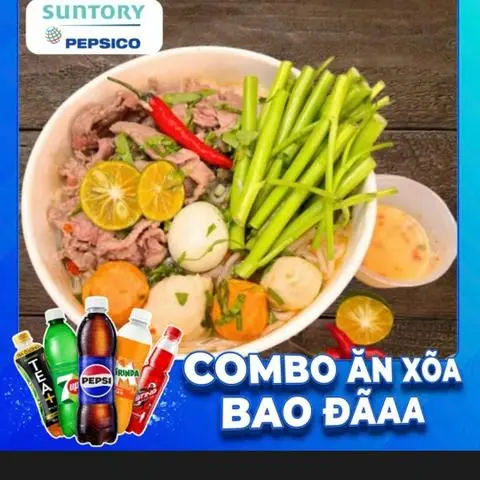 Hình ảnh combo bún thái FULL Bò+1trai siting 