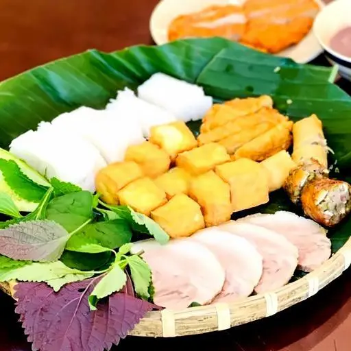 Hình ảnh Bún đậu nem rán