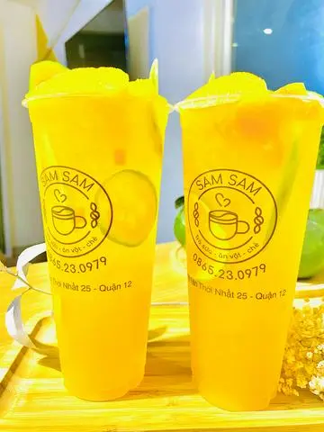 Hình ảnh Trà đào cam sả
