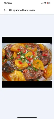 Hình ảnh Ca ngừ kho thơm+cơm