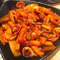Hình ảnh Tokbokki hải sản Hàn quốc