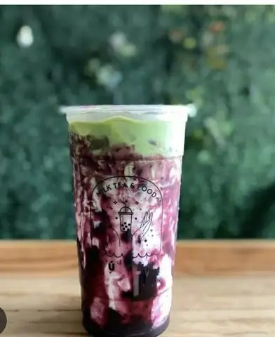 Hình ảnh Matcha việt quất