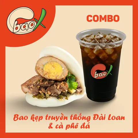 Hình ảnh Bao kẹp truyền thống ĐL & Cà phê đá
