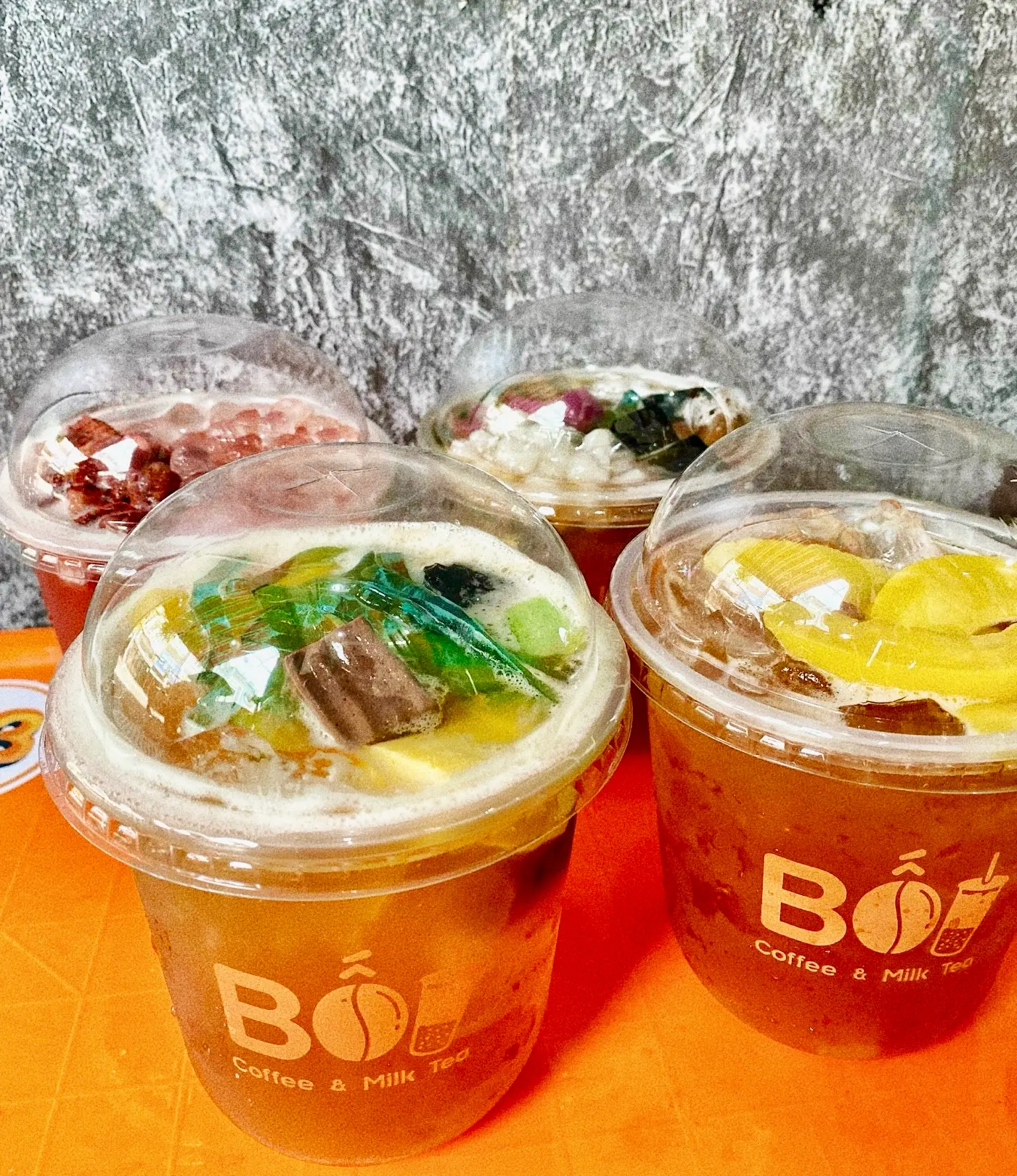 Hình ảnh Lục trà chanh/tắc full topping