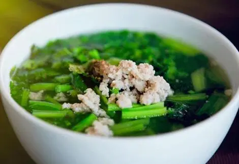 Hình ảnh Canh Cải nấu thịt