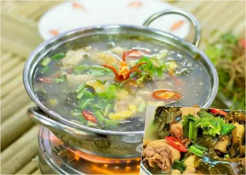 Hình ảnh Lẩu Gà Lá Giang- Lớn