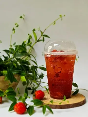 Hình ảnh Trà dâu Đà Lạt