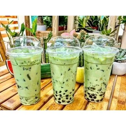 Hình ảnh Trà sữa thái xanh