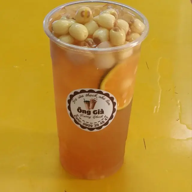 Hình ảnh Trà Đào Hạt Sen
