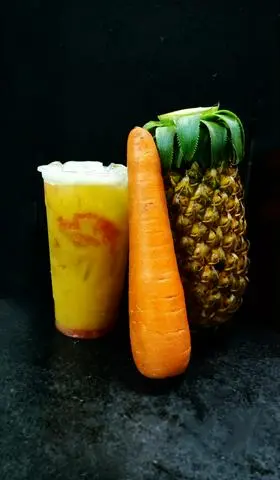 Hình ảnh Nước ép,  thơm cà rốt 