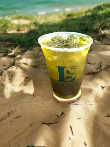 Hình ảnh Trà Oolong Dừa Lá Dứa