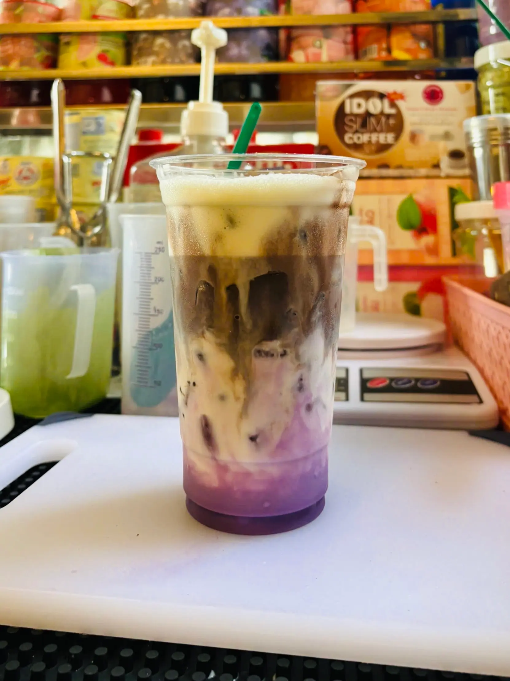 Hình ảnh Khoai Môn Latte CaCao