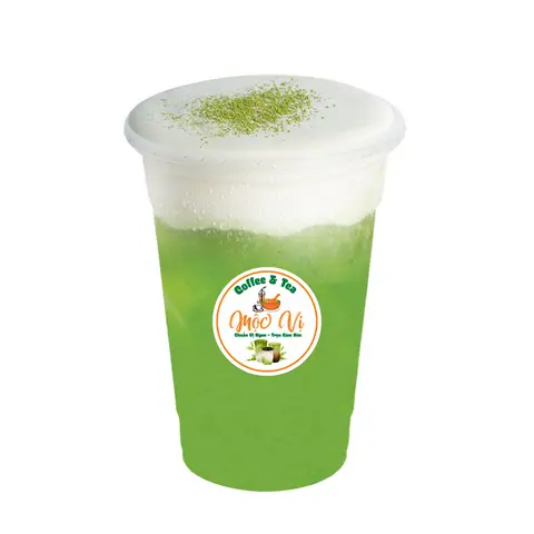 Hình ảnh Thái Machiato xanh