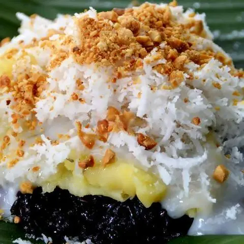 Hình ảnh Xôi nếp than lớn 