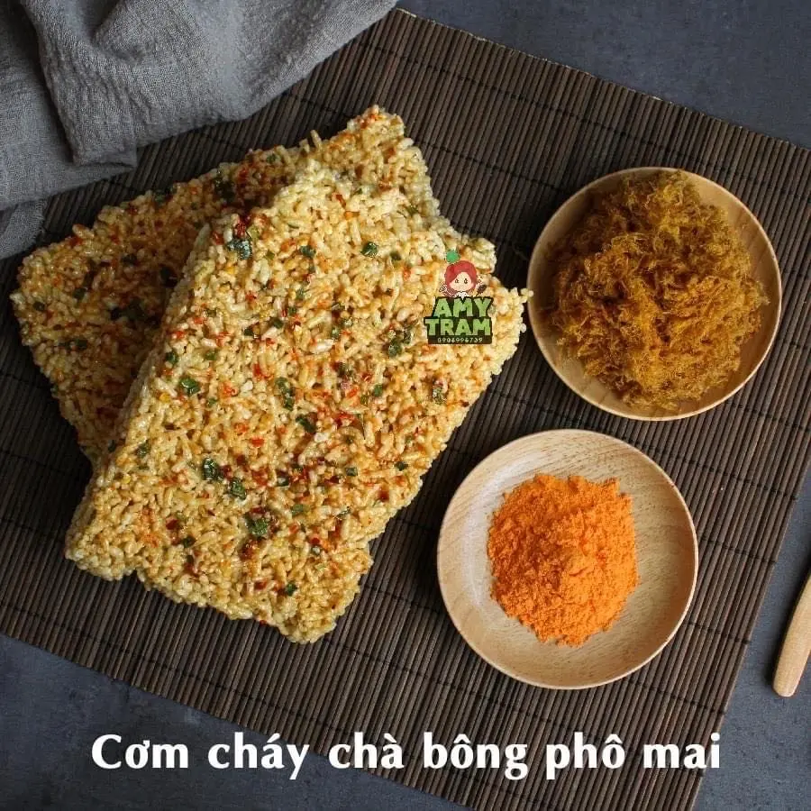 Hình ảnh Cơm cháy chà bông phô mai