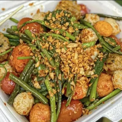 Hình ảnh Combo viên chiên Sốt Cay [Cay Nồng]