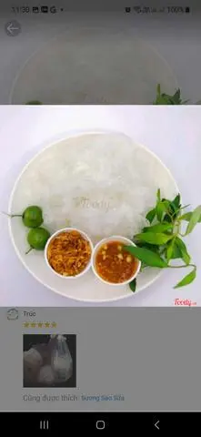 Hình ảnh Bánh tráng chấm