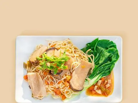 Hình ảnh (Chay) Mì veggy nấm tứ xuyên