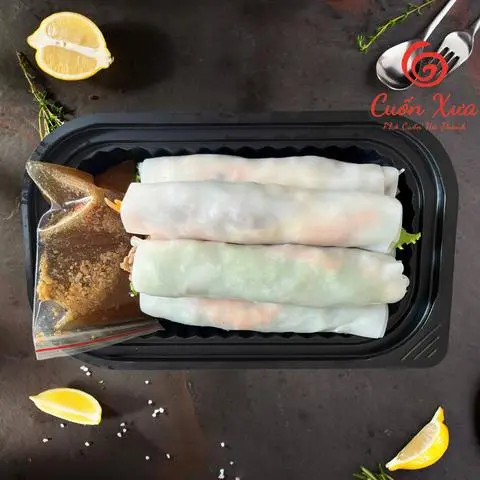 Hình ảnh Combo Phở cuốn nước chấm me + Pepsi