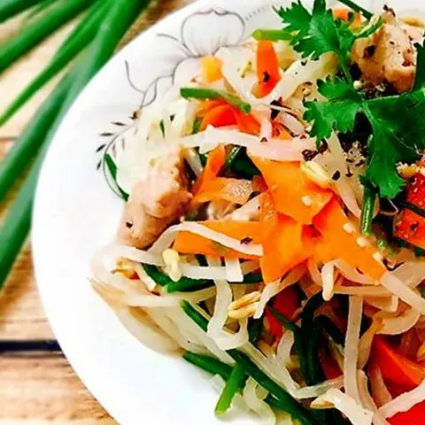 Hình ảnh Hủ tiếu mì chay