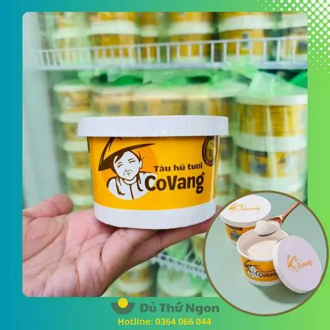 Hình ảnh Tàu Hũ Tươi Covang 180gr Date mới mỗi ngày