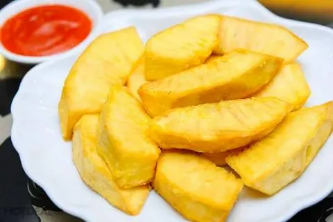 Hình ảnh Sake chiên lắc phô mai
