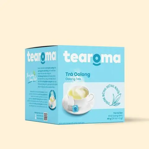 Hình ảnh Trà Oolong Túi Lọc Tearoma 20 x 2gr