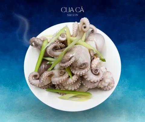 Hình ảnh Bạch Tuộc Hấp Xả 300gr