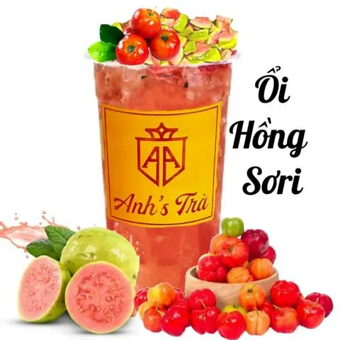 Hình ảnh Trà Ổi Hồng Sơri 