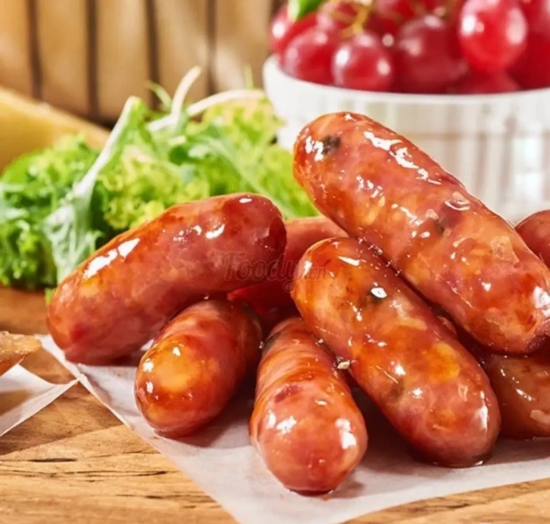 Hình ảnh 2 lạp xưởng Hà Khẩu chiên