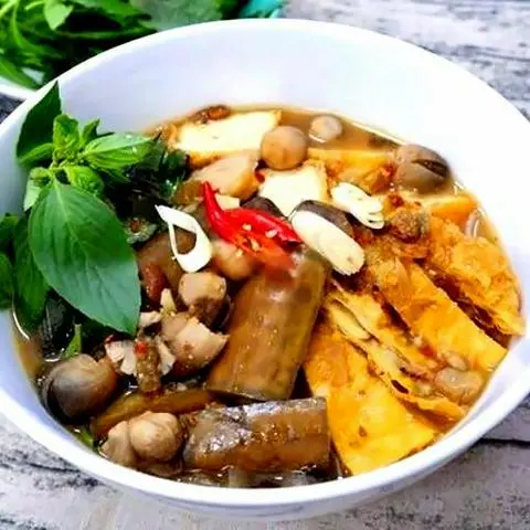 Hình ảnh Bún mắm chay