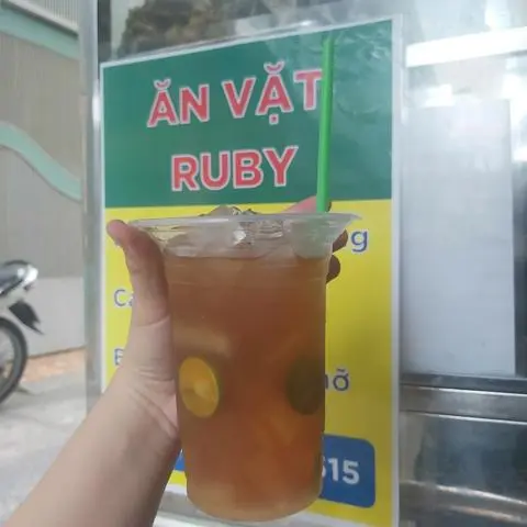 Hình ảnh Hồng trà tắc 800ml