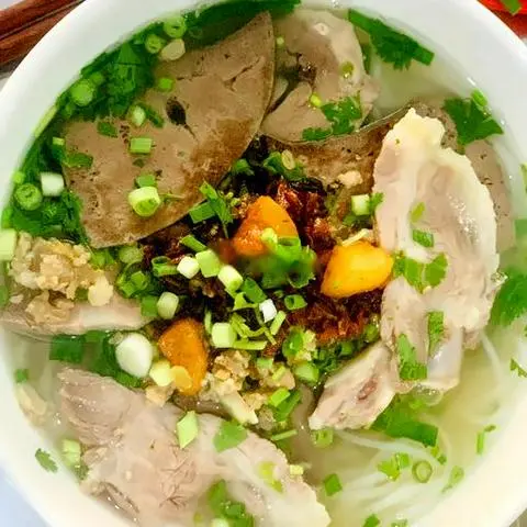 Hình ảnh Hủ tiếu mì gói nước thịt
