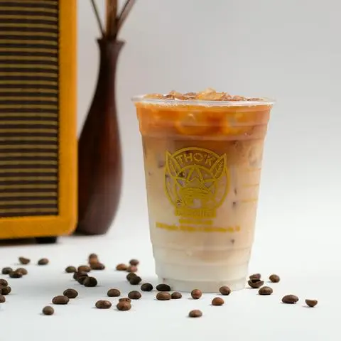 Hình ảnh Cà Phê Latte Hạnh Nhân 600ml