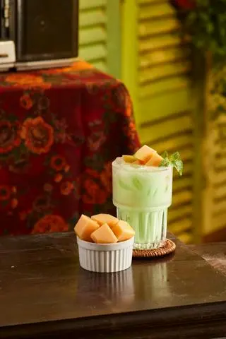 Hình ảnh Sữa chua dưa lưới