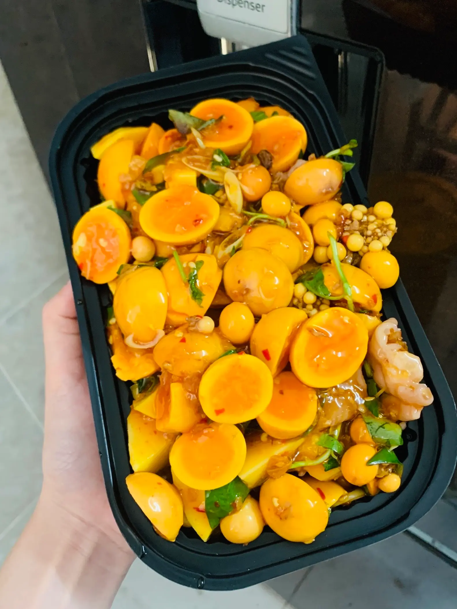Hình ảnh Mix 3 món sốt thái, Chân Gà-Trứng Non-Sụn Gà