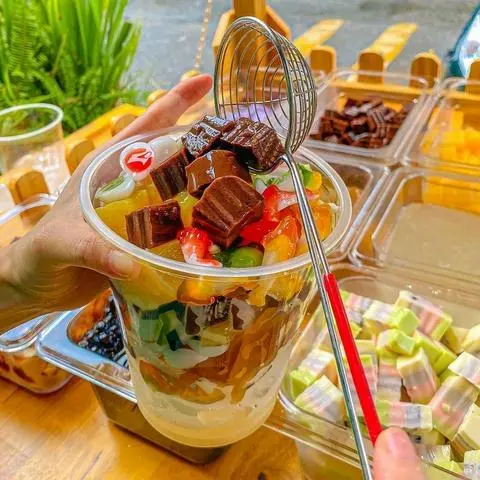 Hình ảnh Trà sữa Cô Sang full topping