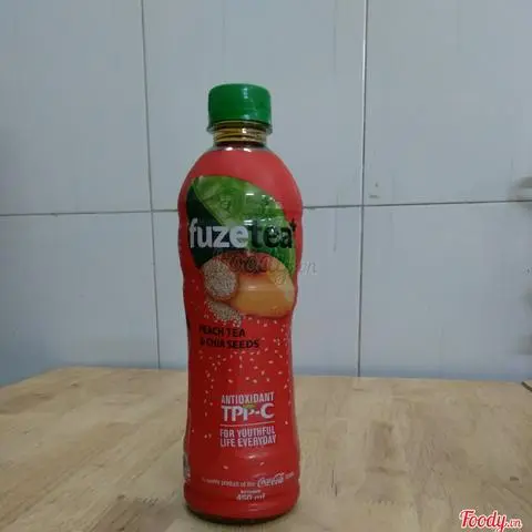 Hình ảnh Trà Đào Hạt Chia