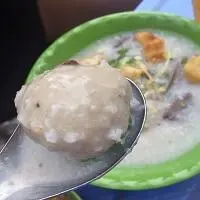 Hình ảnh Cháo thit ,  (Bò viên )nhỏ