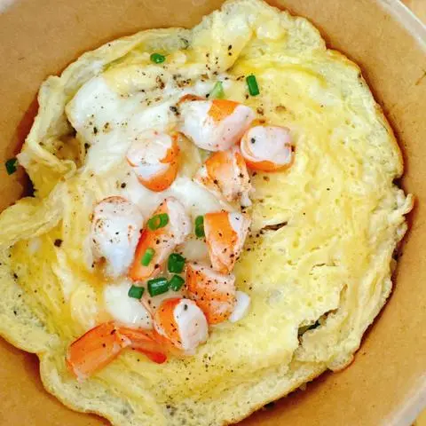 Hình ảnh Cơm Tôm Phủ Trứng