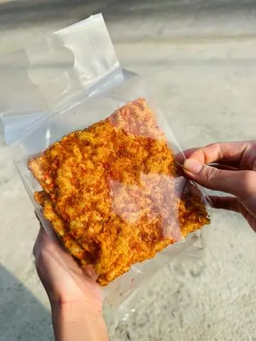 Hình ảnh Bánh tráng nướng sate bò