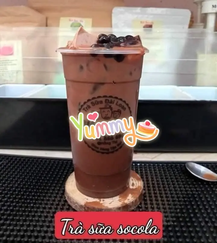 Hình ảnh Trà sữa socola full topping