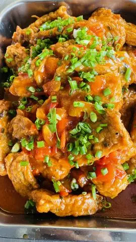 Hình ảnh Cơm chả cá sốt cà 